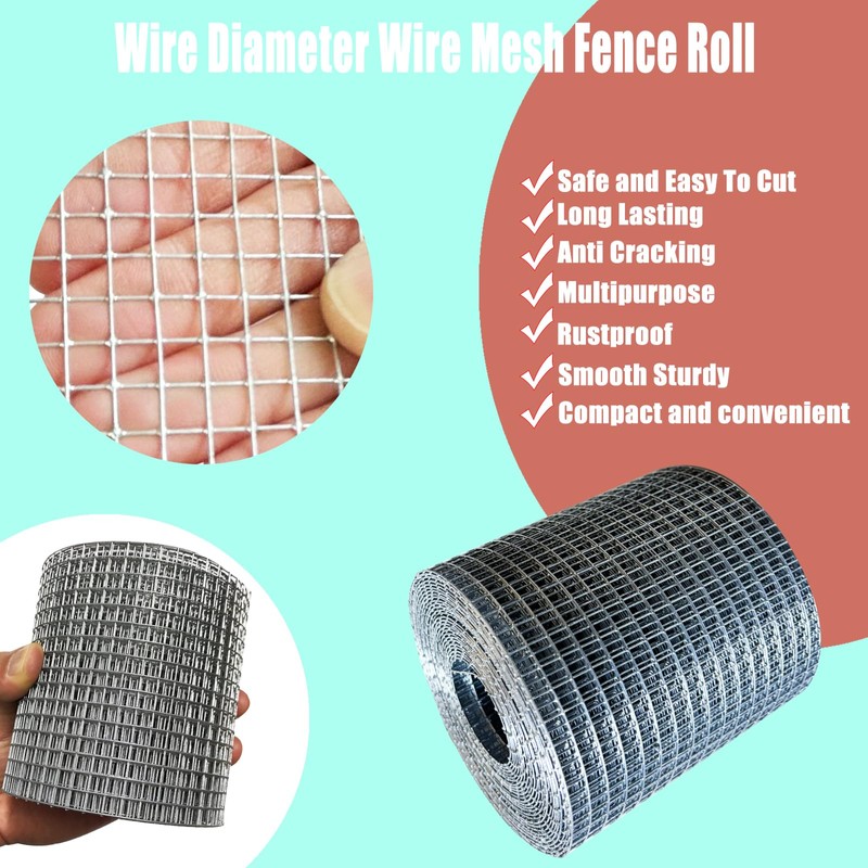 Galvanized Hardware Cloth 1/4 Inch Mesh 4in X 20ft 23