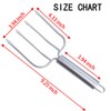 Home Servz Stainless Steel Turkey Fork Set of 2.- Transfer