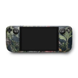 MightySkins Glossy Glitter Skin Compatible with Valve Steam Deck - Tropical Kingdom | Protective, Durable High-Gloss Glitter Finish | Easy to Apply, Remove, and Change Styles | Made in The USA