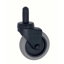 3MOPCASTER 3 Inch Black Plastic Mop Caster for use on Rubbermaid® Buckets