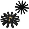 Living Room Clock Stainless Steel Silent Movement Creativity Wall Clock
