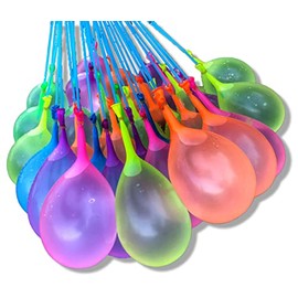 FAMULIA Water Balloons, For Water Play, Large Volume, Festival Balloons (Set of 222), Mix Color, Makeable Water Bombs