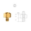 M.2 SSD Screw Kit for ASUS Motherboards (20 Pcs)