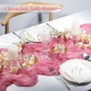 Table Runner Cheesecloth 10 FT Boho Rustic Table Runner Gauze