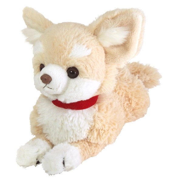 Sun Lemon P-3002 Hiza Dog Chihuahua Cream Plush Toy
