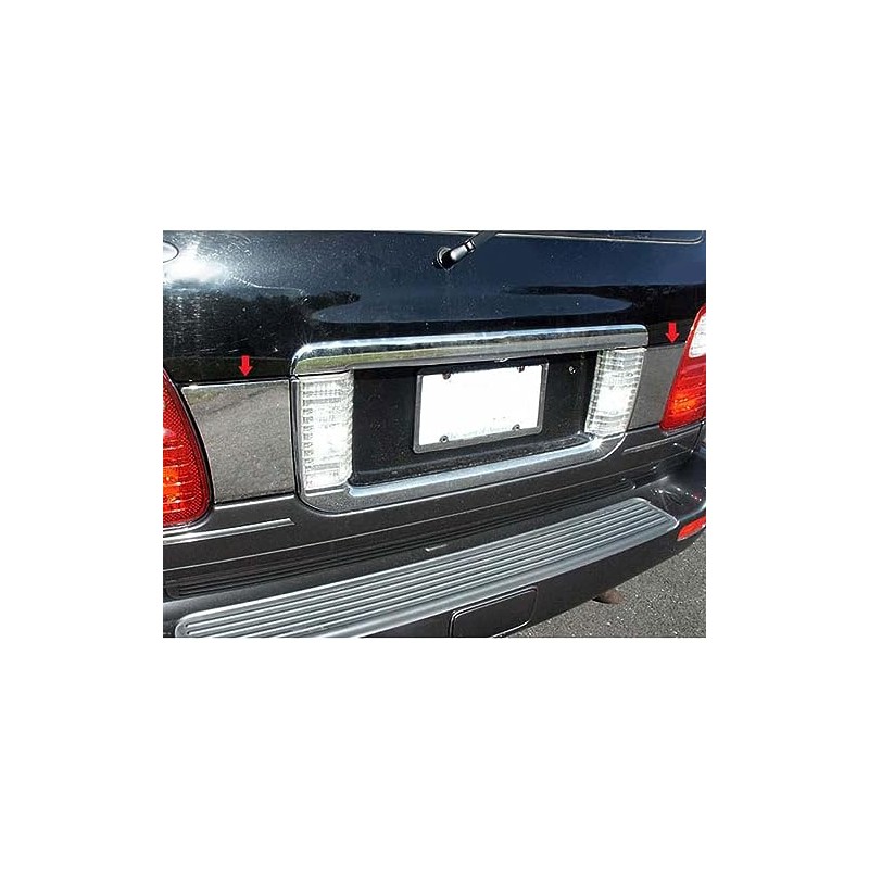 Upgrade Your Auto 2pc. Luxury FX Chrome Rear Trunk Trim