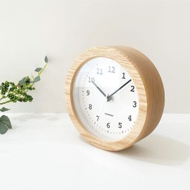 KATOMOKU Dual Use Clock 5 km-112NARC Natural Radio Clock Continuous Second Hand