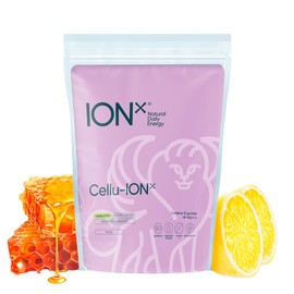 ION X | Cellu ion Bebida Isotónica en Polvo | A Base de Vitamina C | Sabor Limón y Miel de Abeja | 100% Natural | TO GO - 15 Sobres de 10 gr