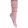 AWS/American Made Slouchy Scrunch Cotton Slouch Socks for Women Shoe