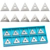 10 Pack 1" Triple Edge Blade,1 Inch Paint Scraper Blades