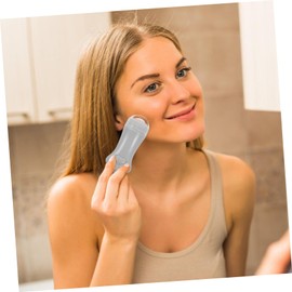 Healeved 5pcs Face Skin Roller Grey Roller for Facial Massage Skin Tightening and Puffiness Reduction Portable Skincare Tool for