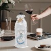 DIY 5D Diamond Painting Wine Bottle Bag, DIY Special Shaped