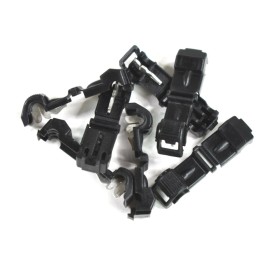 MVP 50 Black Tee Tap Electrical Wire Connector Terminals 22-26 Ga AWG T-Tap