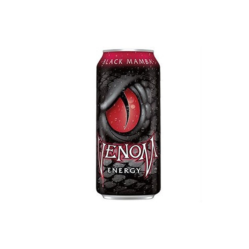 Venom Energy Drink Black Mamba 16 oz (8 Cans)