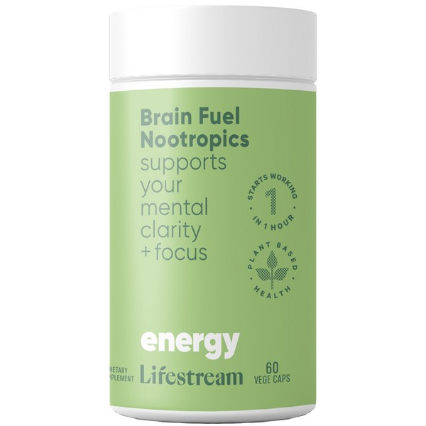 Lifestream Brain Fuel Nootropics Capsules 60