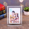 OUKEYI 6x4 Photo Frames Glass ，Picture Frame for Tabletop， Glass