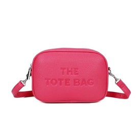 LeahWard Women's Camouflage Crossbody Bag, Multiple Zipper Compartment Bags (Fuchsia Tote)