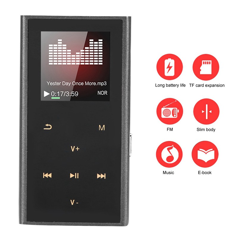 Lossless Long Palyback MP3 Uitrathin TF Card FM Radio Recorder