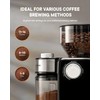 SHARDOR Electric Burr Coffee Grinder 2.0, Adjustable Burr Mill with