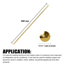 10PACK 3mm Solid Round Brass Rod Lathe Bar Stock Kit for DIY Craft Tool, 3mm / 0.12 inch in Diameter 300mm / 11.8 inch in Length