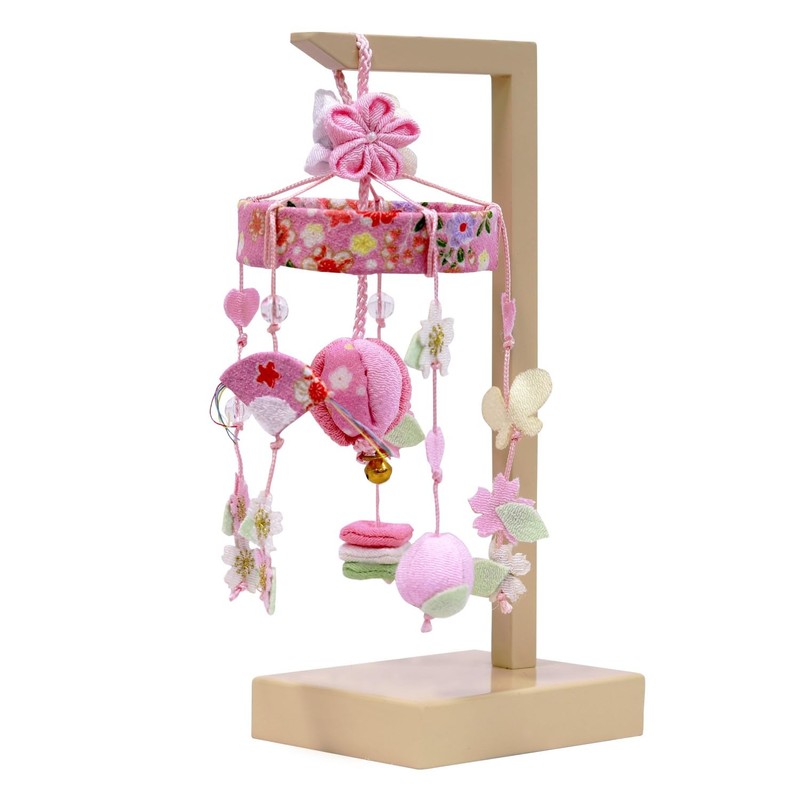 Hinamatsuri Doll Hanging Ornament, Kotonowa, Mini Size, 7.9 inches (20