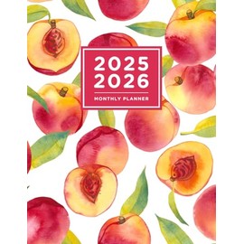 2025-2026 Monthly Planner: with Holidays and Inspirational Quotes, Large Two-Year Calendar with Monthly Overviews, Office Equipment and Supplies, Time ... Large Size 8.5x11 Inches, Glossy Cover