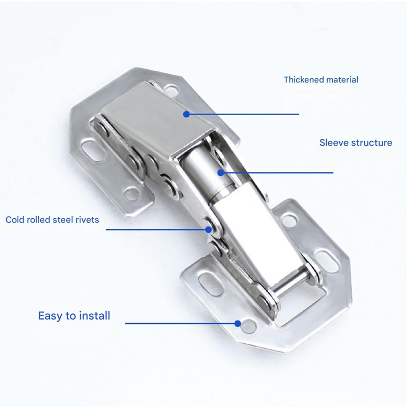 2 Packs of Soft Close Hinges Kitchen Soft Close Cabinet