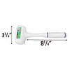 HAWK 1 Lb, 5 Oz. Dead Blow Mallet, White -