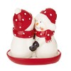 Novelty Christmas Salt and Pepper Pot Set - Snowmen