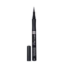 LOral Paris L'Oral Paris Cosmetics Infallible Grip Precision Felt Eyeliner, Smudge Resistant, Long Lasting Waterproof Eyeliner, Black, Black, 0.03 fl oz