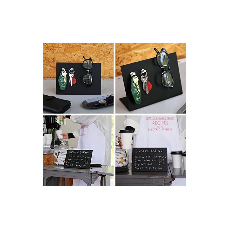 Dulton K955-1264-13 Metal Chalkboard 13 Tabletop Type Chalkboard Stand, Magnet,