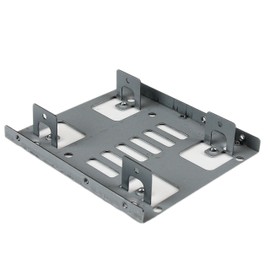 StarTech BRACKET25X2 Bracket Adaptador Bandeja de Montaje 2 Unidades de Disco Duro HDD de 2.5" a Bahía de 3.5 Pulgadas
