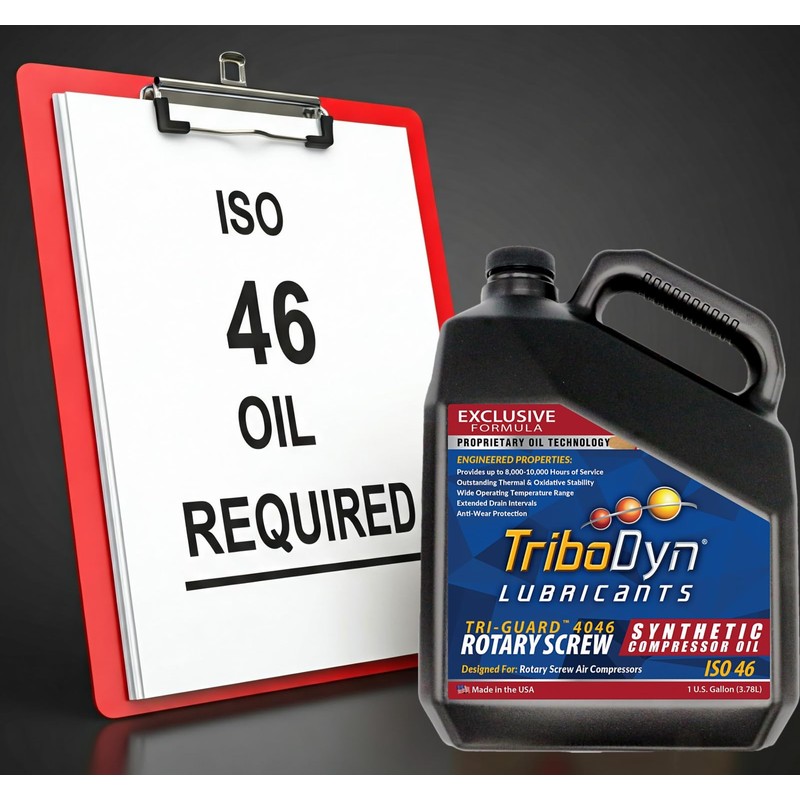 TriboDyn TriGuard 4046 ISO 46 PAO Rotary Screw Synthetic Air
