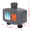 2 Outlet Hose Watering Timer 2 Zone Sprinkler Timer with