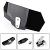 Bruce & Shark Motorcycle Universal Adjustable Clip Spoiler Shield Screen