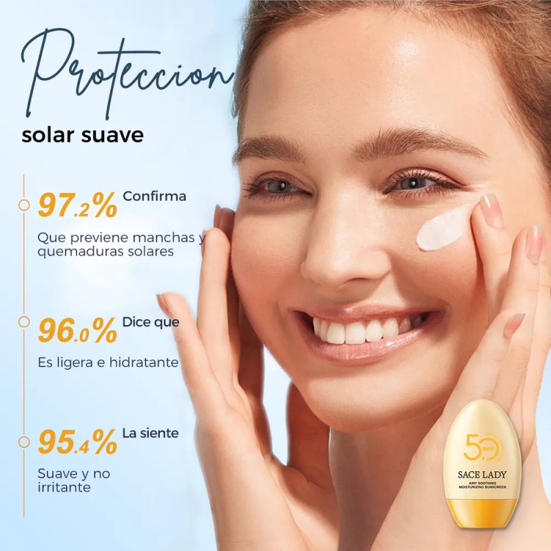 Sace Lady Airy Rostro Protector Solar Spf50 Hidratante