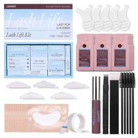 LASHVIEW Wimpernlifting Set, 2025 Aktualisiertes Lash Lifting Set,Wimpernverlängerung Kit Professionell Natürliche & Dickere, Geeignet Für den Salon- und Heimgebrauch