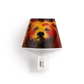 DEMDACO Big Sky Carvers Bear with Tracks Nightlight