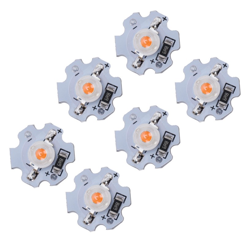 25Pcs 5V LED Chips 200LM 1W High Power LED Lamp