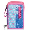 Astuccio 3 Scomparti Seven, Flying Dreams, Blu, Completo di Matite,