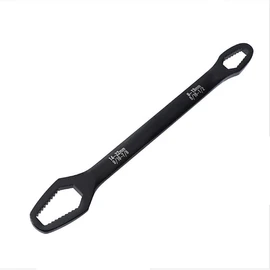 AIMALL Universal Plum Screw Nuts Wrench Self-Tightening lazy Wrench adjustable wrench 8-22mm(5/16”-7/8”) Double Head Ratchet Spanner Repair Tools for Car Bicycle Car