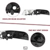 JSBOYAT Headlight Assembly Replacement w/Corner Lights 4pcs for 1998 to