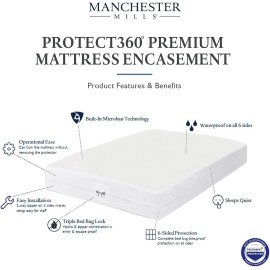 Manchester Mill Protect 360° Premium Mattress Encasement King