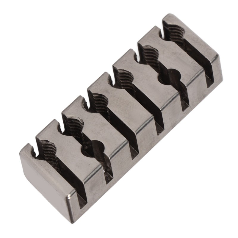 String Locking Nut 42mm Professional Silver Metal 6 String Locking