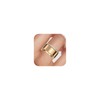 2-Pack 14K Gold Plated Stacking Rings for Oura Ring Gen