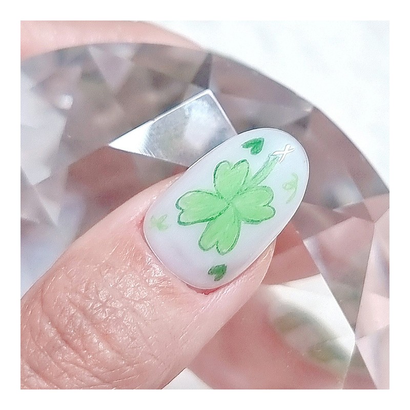 Lucky Day Handmade Nail Tips - Petit Square / 럭키데이
