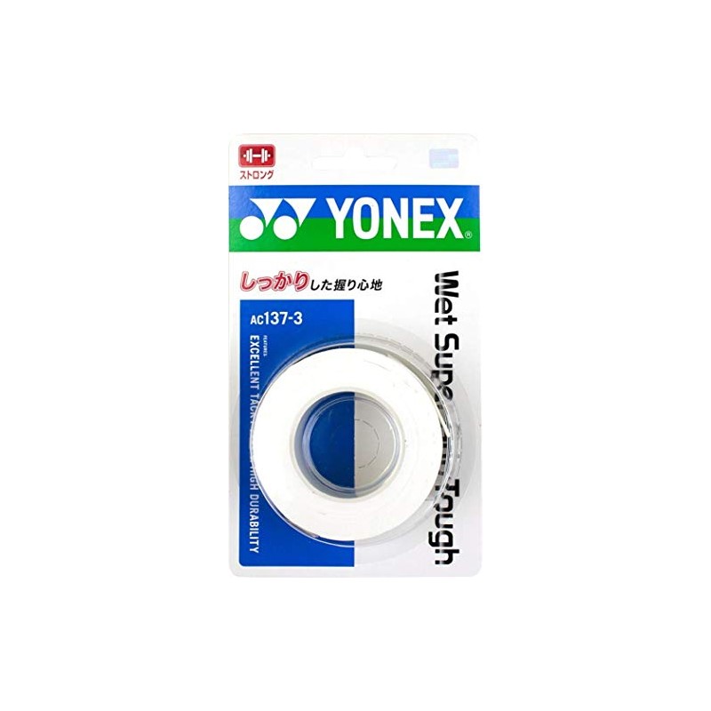 YONEX Tennis Badminton Grip Tape Wet Super Grip Tough (Pack