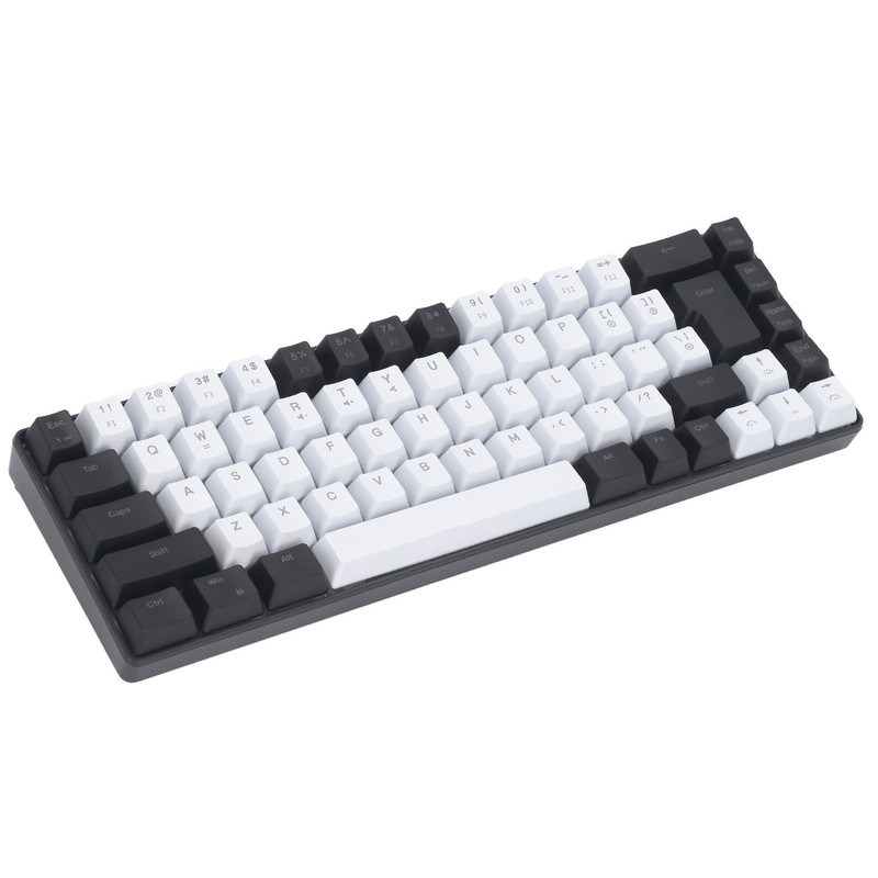 Membrane Gaming Keyboard 68 Keys RGB Backlit Ergonomic USB Interface