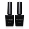 Gel Nail Base Coat & Top Coat Set, UV and