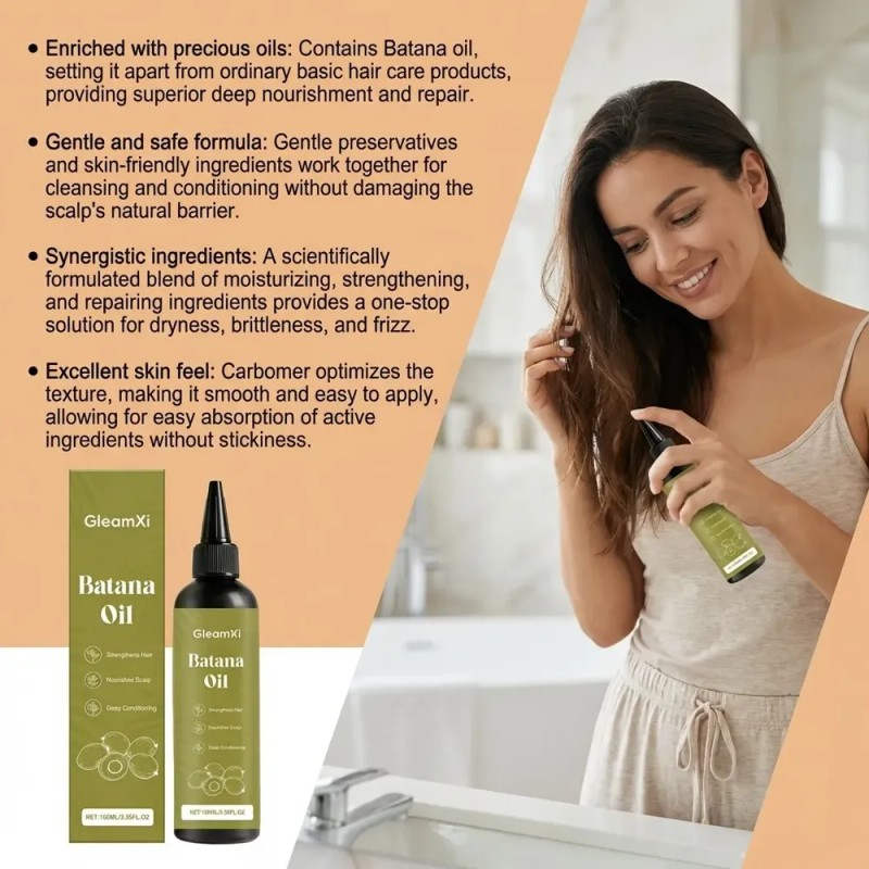 H Aceite Ariyv Batana For El Crecimiento Del Cabello,